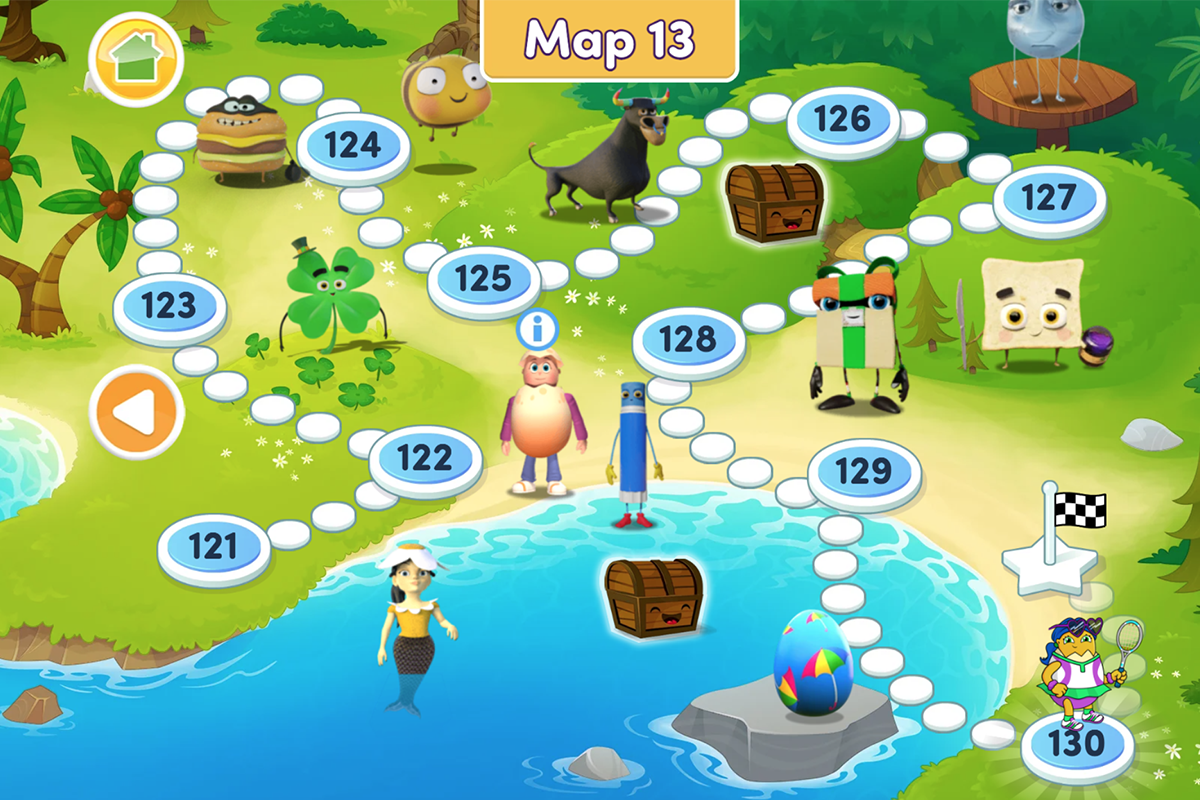 Reading Eggs Map 13
